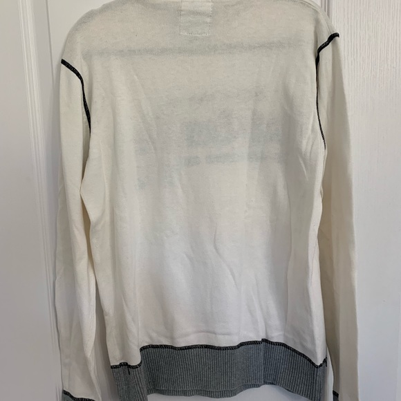 White Cotton Sweaters - Picture 3 of 3